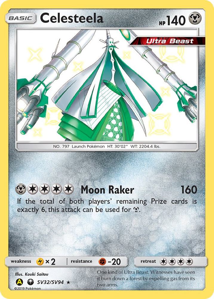Celesteela SV32/SV94 (Hidden Fates: Shiny Vault)  - Holofoil | Good Games Morley
