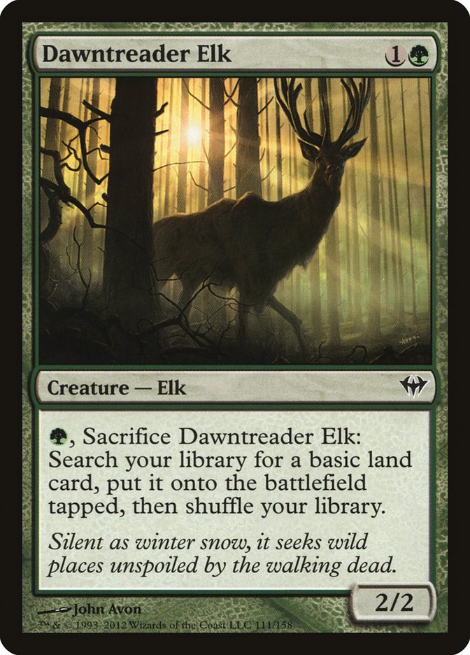 Dawntreader Elk 111/158 (Dark Ascension)  | Good Games Morley