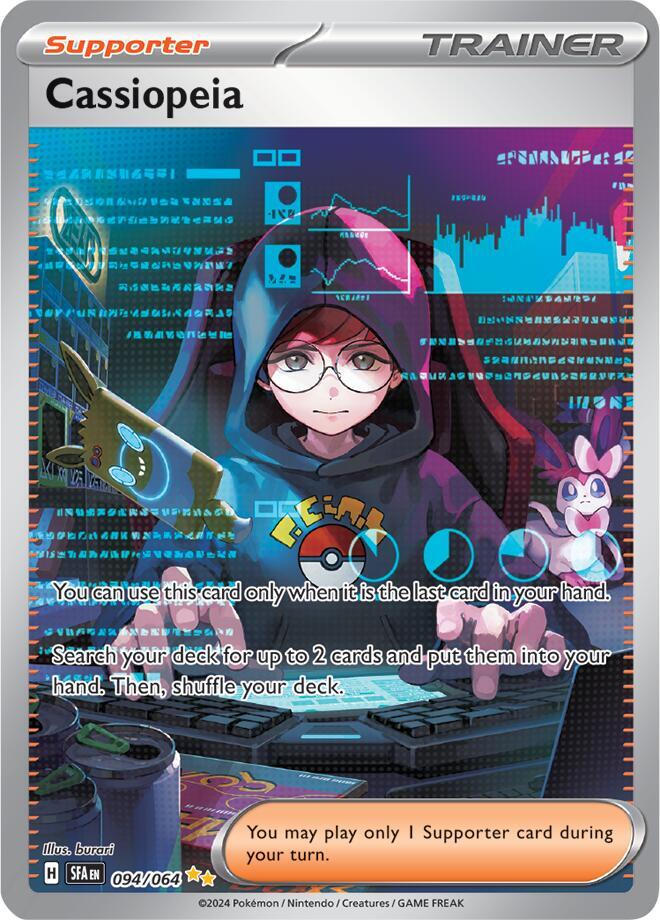 Cassiopeia 094/064 (SV: Shrouded Fable)  - Holofoil | Good Games Morley