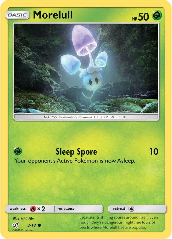 Morelull 3/18 (Detective Pikachu)  - Holofoil | Good Games Morley