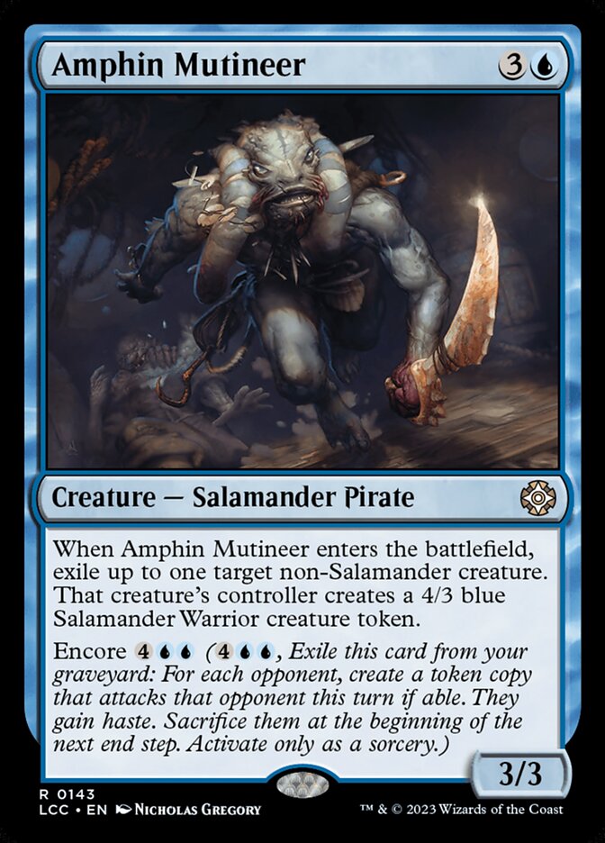 Amphin Mutineer 143/370 (Commander: The Lost Caverns of Ixalan)  | Good Games Morley