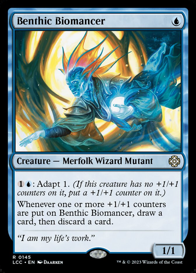Benthic Biomancer 145/370 (Commander: The Lost Caverns of Ixalan)  | Good Games Morley