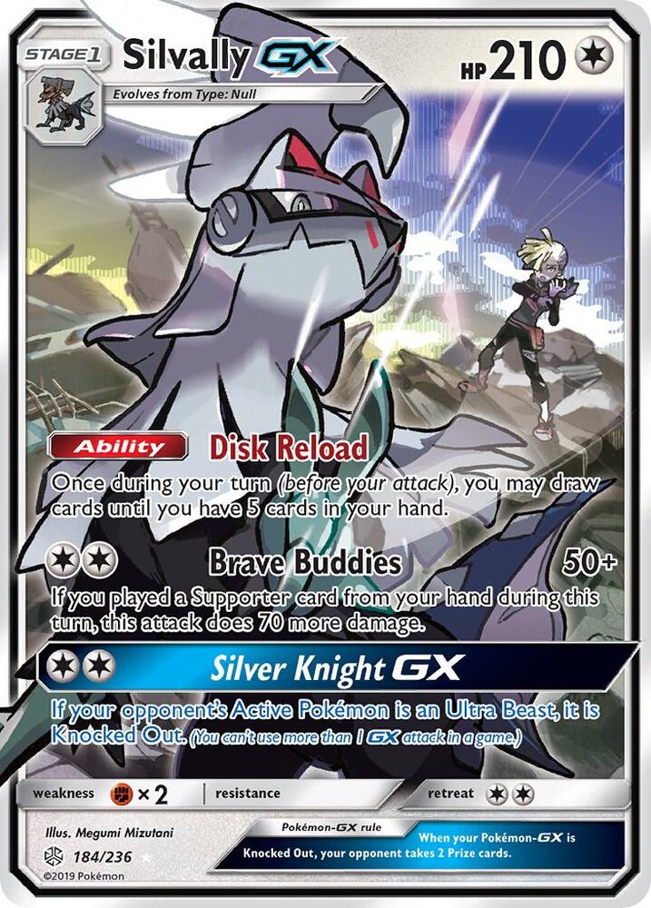 Silvally GX 184/236 (SM - Cosmic Eclipse)  - Holofoil | Good Games Morley