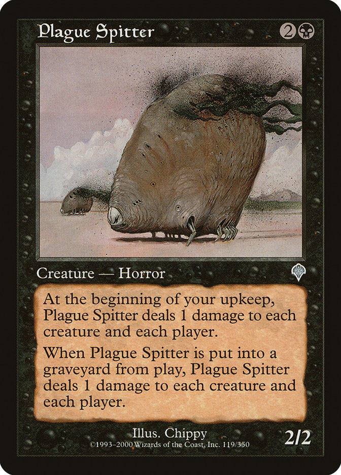 Plague Spitter 119/350 (Invasion)  - Foil | Good Games Morley
