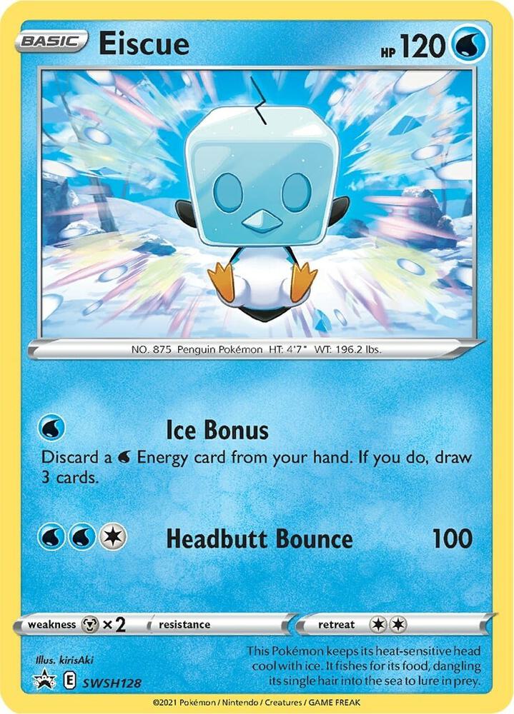Eiscue SWSH128 (SWSH: Sword & Shield Promo Cards)  - Holofoil | Good Games Morley