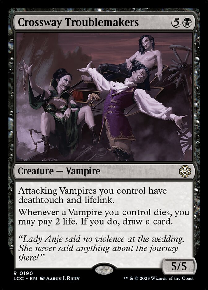 Crossway Troublemakers 190 (Commander: The Lost Caverns of Ixalan)  | Good Games Morley