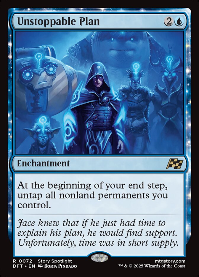 Unstoppable Plan 72/291 (Aetherdrift)  - Foil | Good Games Morley