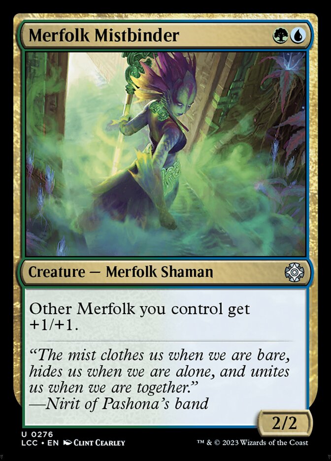 Merfolk Mistbinder 276/370 (Commander: The Lost Caverns of Ixalan)  | Good Games Morley