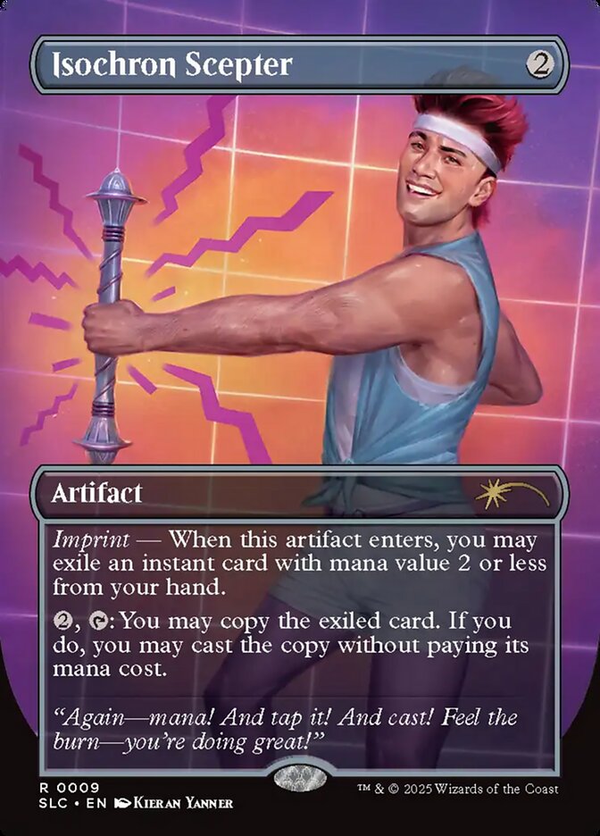 Isochron Scepter 9 (Secret Lair Countdown Kit)  - Borderless Foil | Good Games Morley
