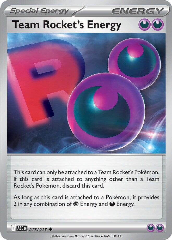 Team Rocket's Energy 217/217 (ME: Ascended Heroes)  - Reverse Holofoil | Good Games Morley