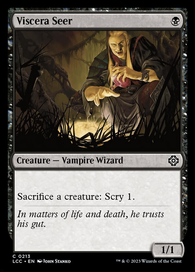 Viscera Seer 213 (Commander: The Lost Caverns of Ixalan)  | Good Games Morley