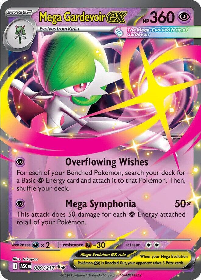 Mega Gardevoir ex 089/217 (ME: Ascended Heroes)  - Holofoil | Good Games Morley