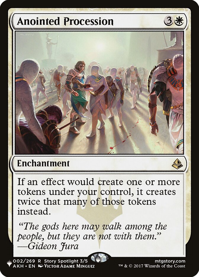 Anointed Procession AKH-2/5075 (The List Reprints)  | Good Games Morley
