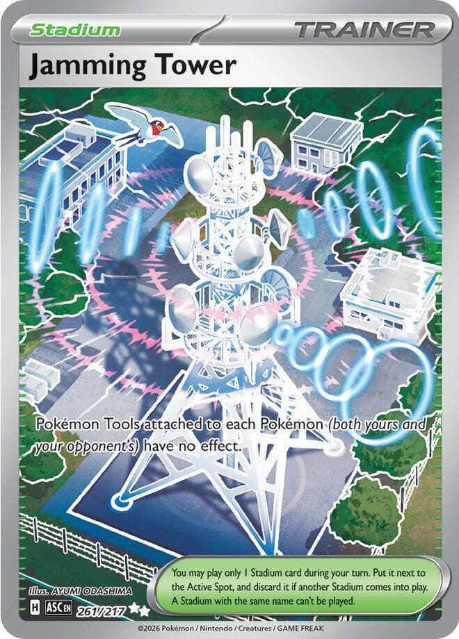 Jamming Tower 261/217 (ME: Ascended Heroes)  - Holofoil | Good Games Morley