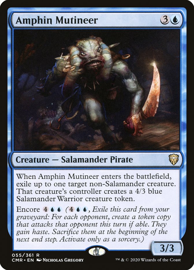 Amphin Mutineer 55 (Commander Legends)  - Foil | Good Games Morley