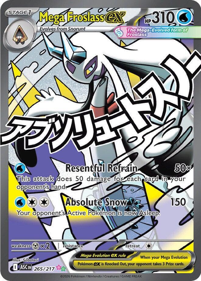 Mega Froslass ex 265/217 (ME: Ascended Heroes)  - Holofoil | Good Games Morley