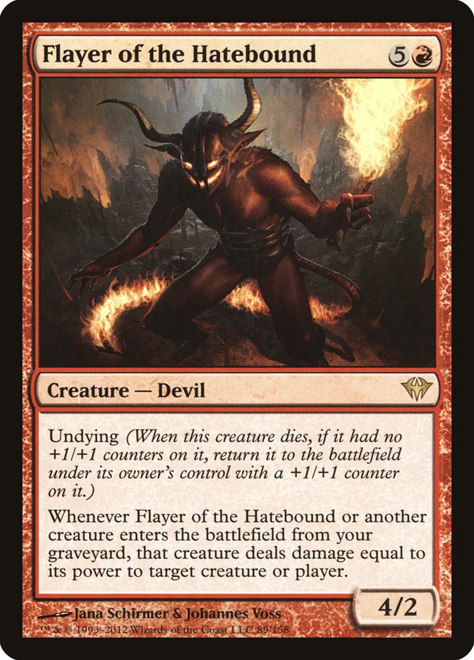 Flayer of the Hatebound 89/158 (Dark Ascension)  - Foil | Good Games Morley