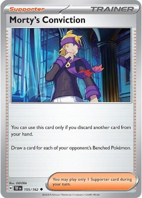 Morty's Conviction 155/162 (SV05: Temporal Forces)  | Good Games Morley