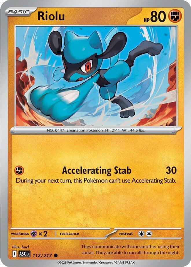 Riolu 112/217 (ME: Ascended Heroes)  | Good Games Morley