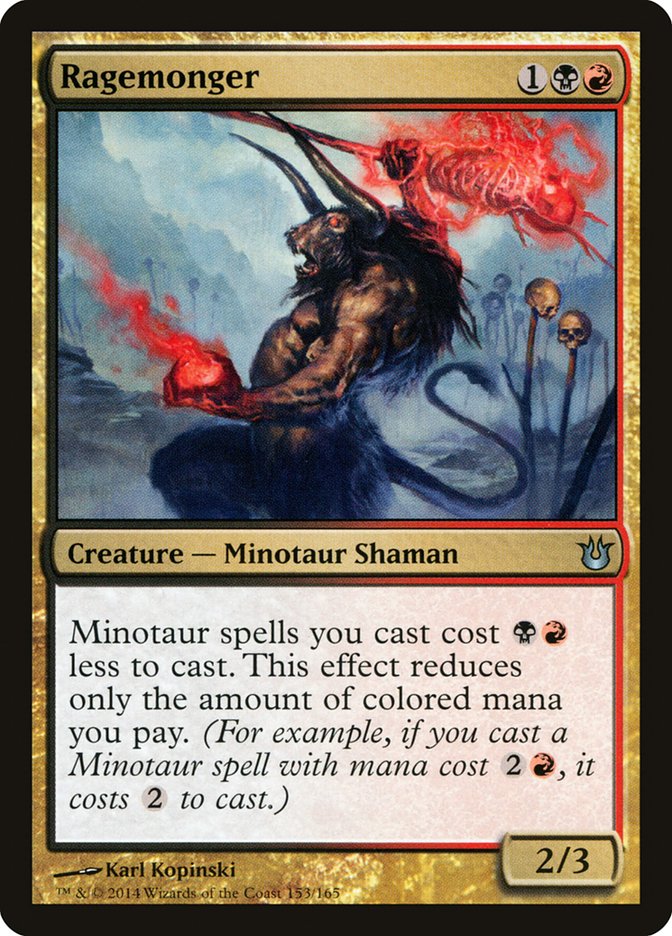 Ragemonger 153/165 (Born of the Gods)  | Good Games Morley