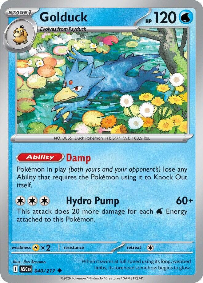 Golduck 040/217 (ME: Ascended Heroes)  | Good Games Morley