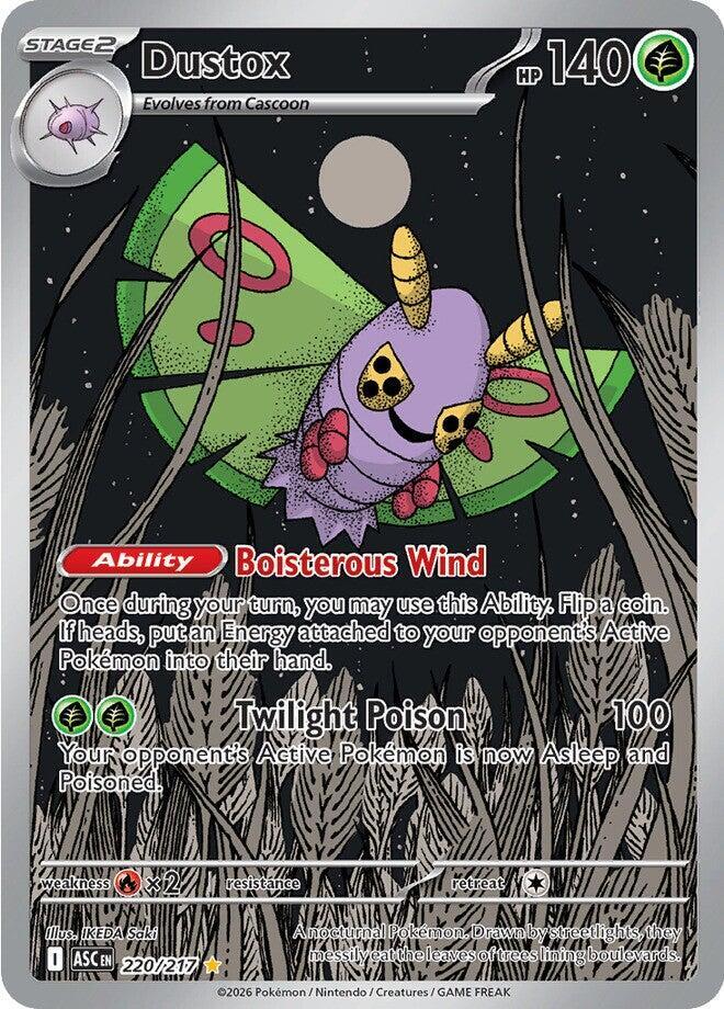 Dustox 220/217 (ME: Ascended Heroes)  - Holofoil | Good Games Morley