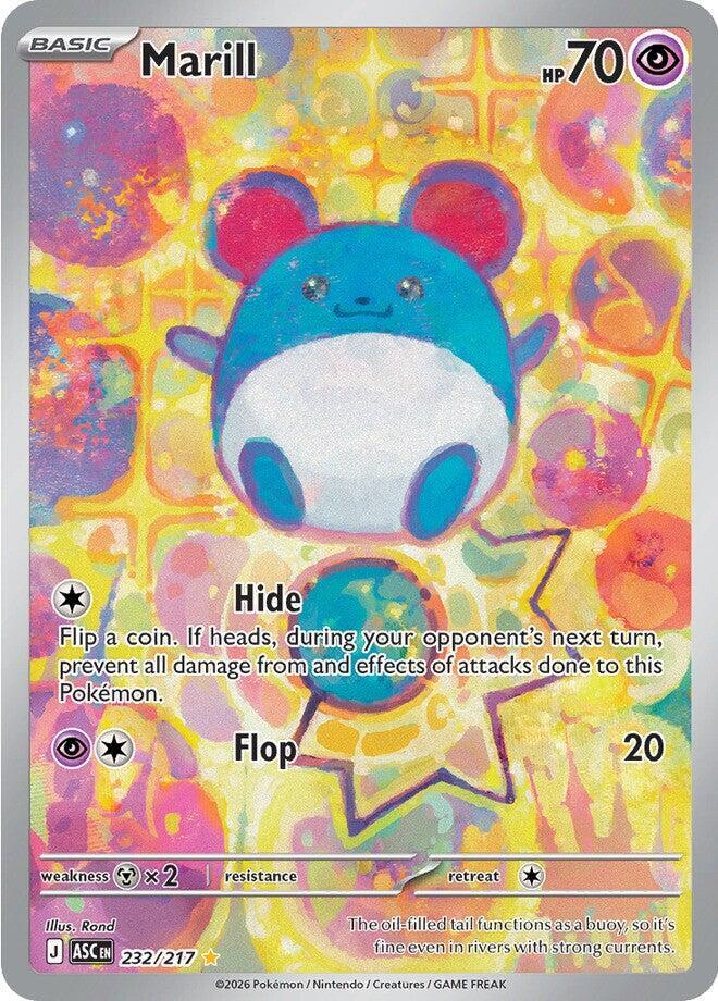 Marill 232/217 (ME: Ascended Heroes)  - Holofoil | Good Games Morley