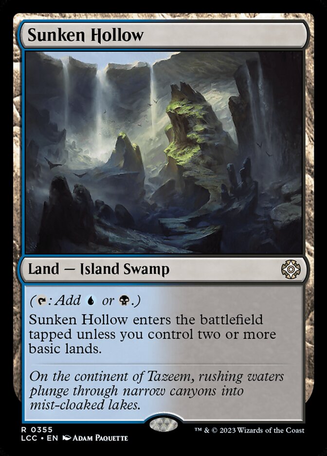 Sunken Hollow 355/370 (Commander: The Lost Caverns of Ixalan)  | Good Games Morley
