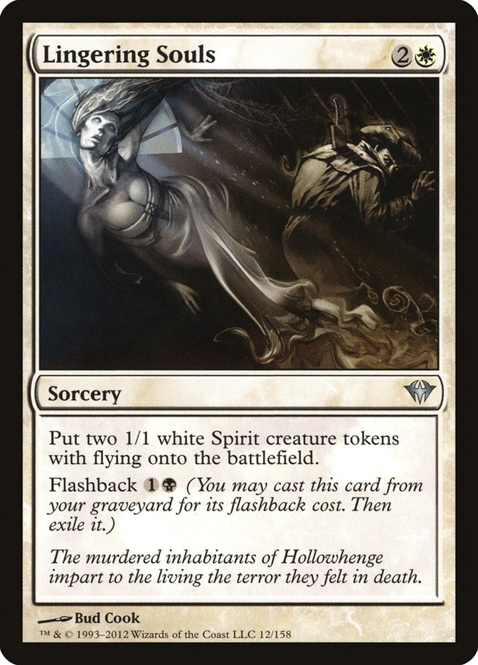 Lingering Souls 12/158 (Dark Ascension)  - Foil | Good Games Morley