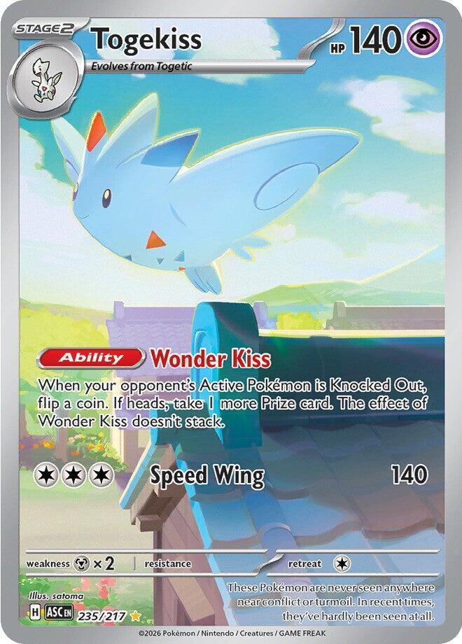 Togekiss 235/217 (ME: Ascended Heroes)  - Holofoil | Good Games Morley