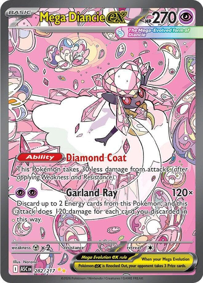 Mega Diancie ex 282/217 (ME: Ascended Heroes)  - Holofoil | Good Games Morley