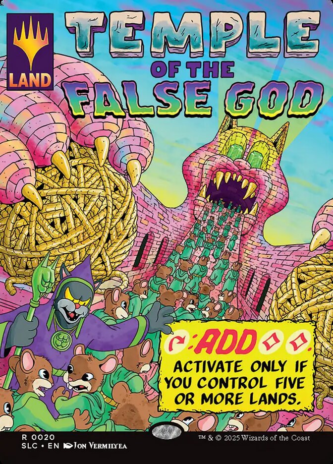 Temple of the False God 20 (Secret Lair Countdown Kit)  - Borderless | Good Games Morley