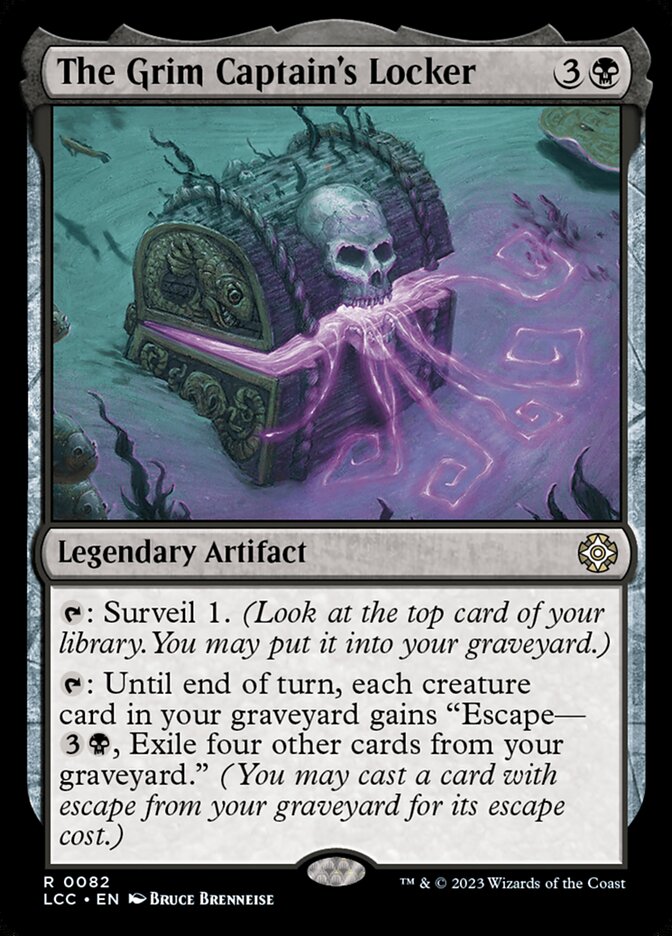 The Grim Captains Locker 82/370 (Commander: The Lost Caverns of Ixalan)  | Good Games Morley