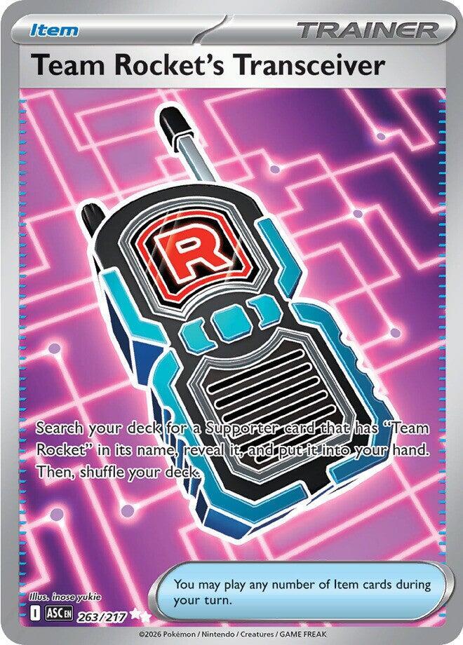 Team Rocket's Transceiver 263/217 (ME: Ascended Heroes)  - Holofoil | Good Games Morley