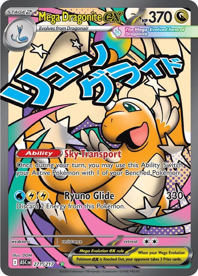 Mega Dragonite ex 271/217 (ME: Ascended Heroes)  - Holofoil | Good Games Morley