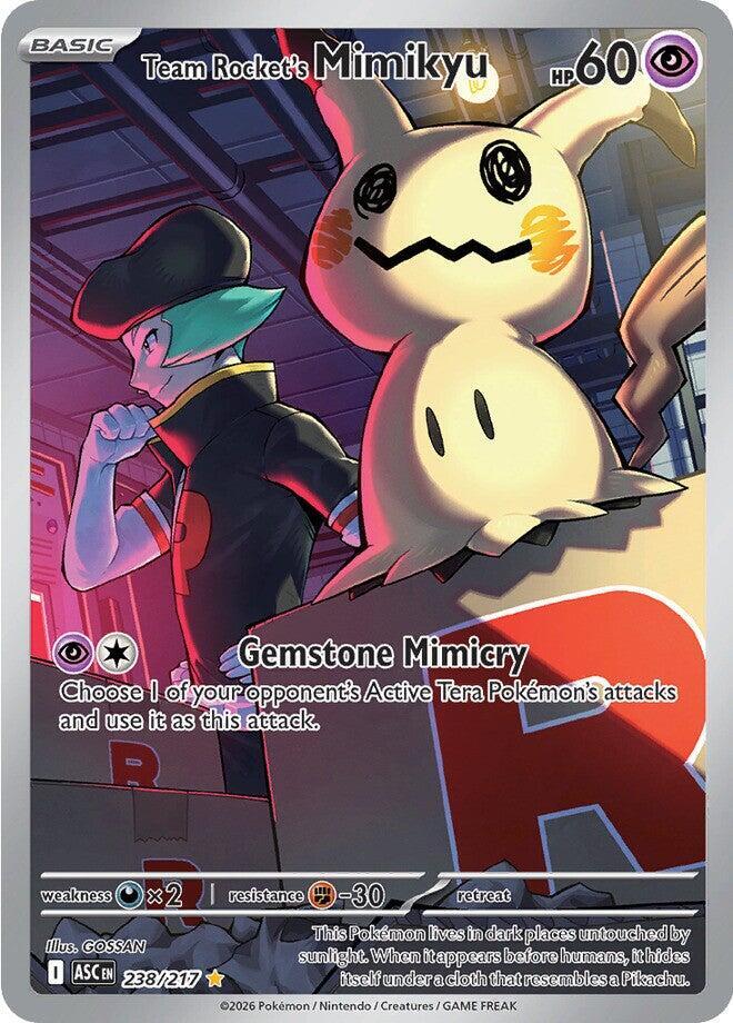 Team Rocket's Mimikyu 238/217 (ME: Ascended Heroes)  - Holofoil | Good Games Morley