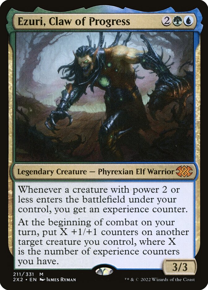 Ezuri, Claw of Progress 211/331 (Double Masters 2022)  | Good Games Morley