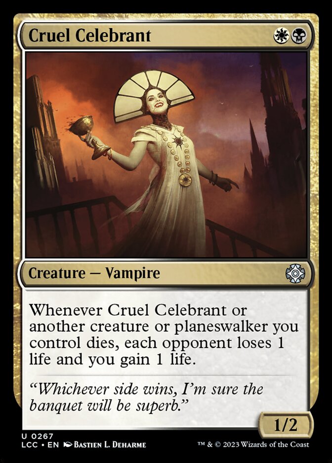 Cruel Celebrant 267/370 (Commander: The Lost Caverns of Ixalan)  | Good Games Morley