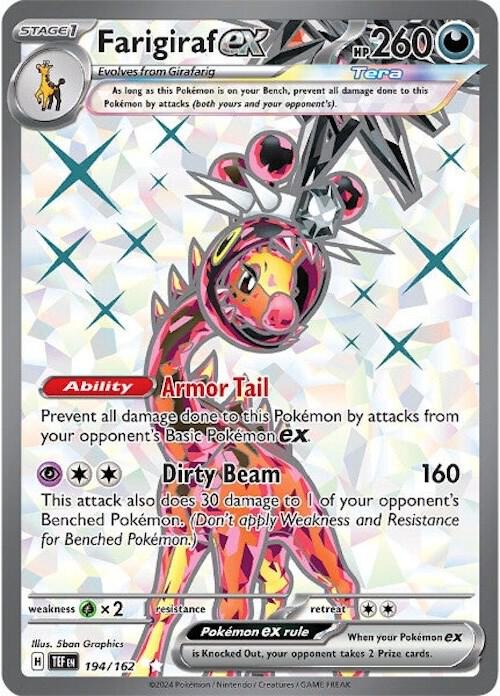 Farigiraf ex 194/162 (SV05: Temporal Forces)  - Holofoil | Good Games Morley