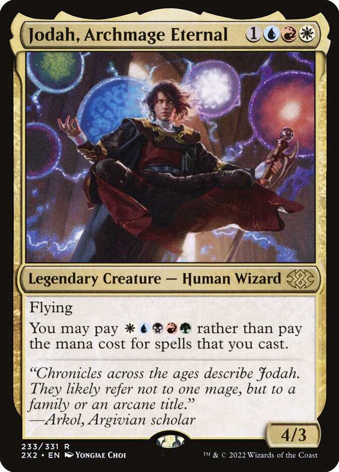 Jodah, Archmage Eternal 233/331 (Double Masters 2022)  - Foil | Good Games Morley
