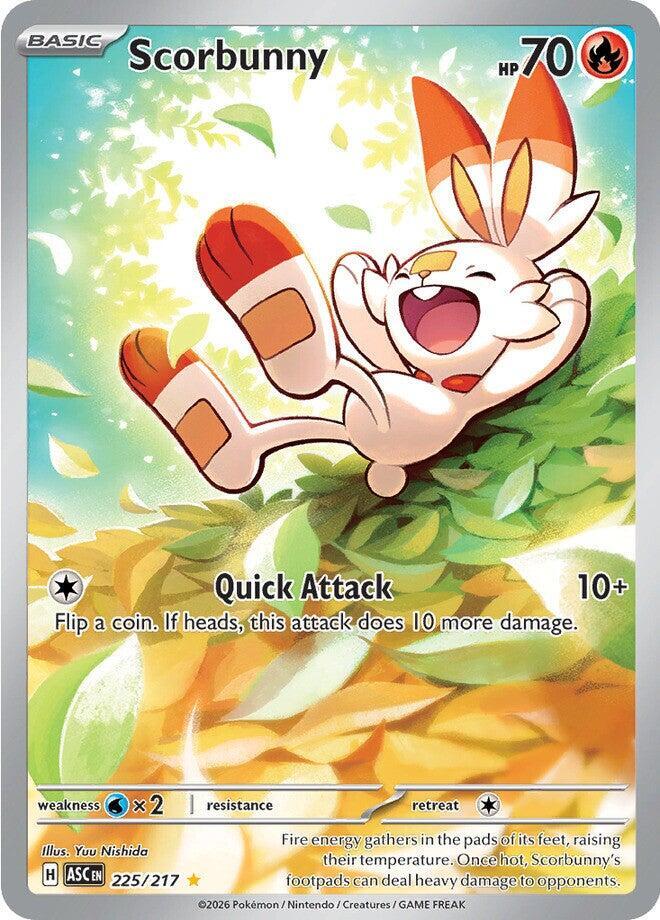 Scorbunny 225/217 (ME: Ascended Heroes)  - Holofoil | Good Games Morley