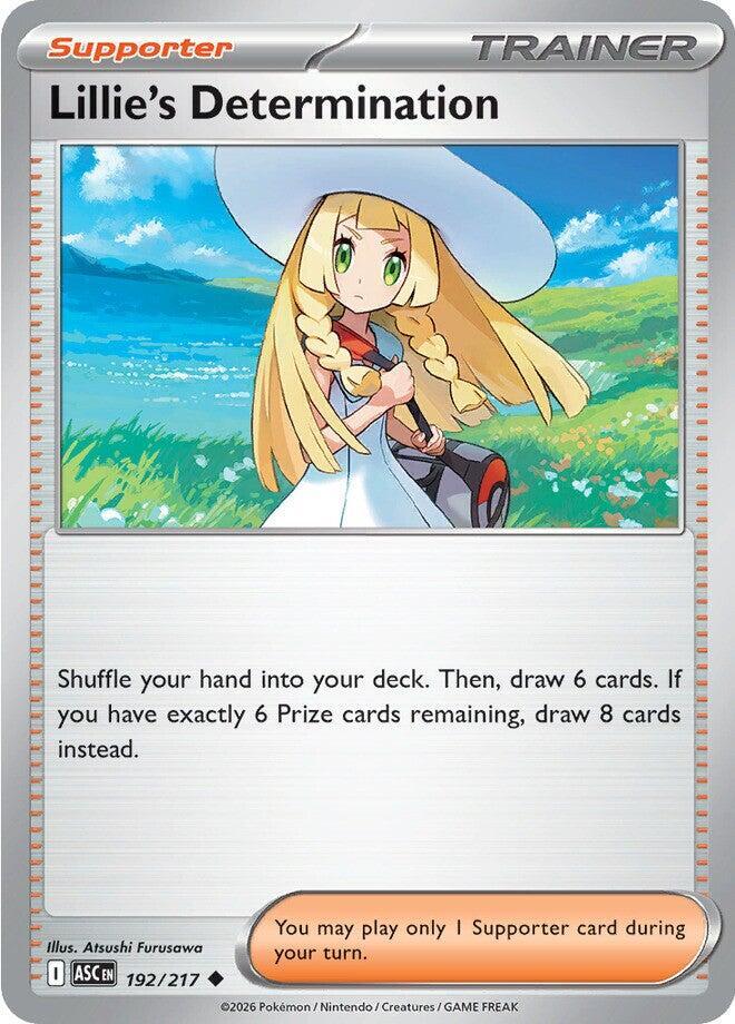 Lillie's Determination 192/217 (ME: Ascended Heroes)  | Good Games Morley
