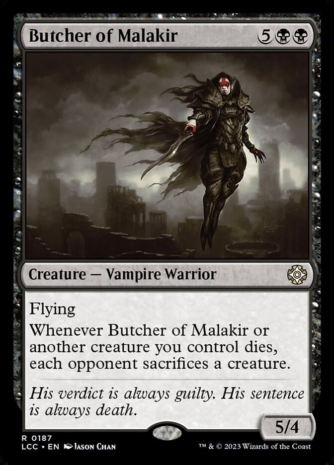 Butcher of Malakir 187/370 (Commander: The Lost Caverns of Ixalan)  | Good Games Morley