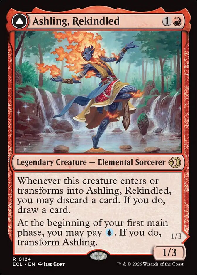 Ashling Rekindled 124 (Lorwyn Eclipsed)  | Good Games Morley