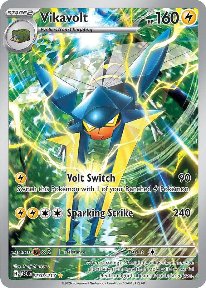 Vikavolt 230/217 (ME: Ascended Heroes)  - Holofoil | Good Games Morley