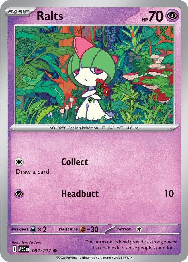 Ralts 087/217 (ME: Ascended Heroes)  | Good Games Morley