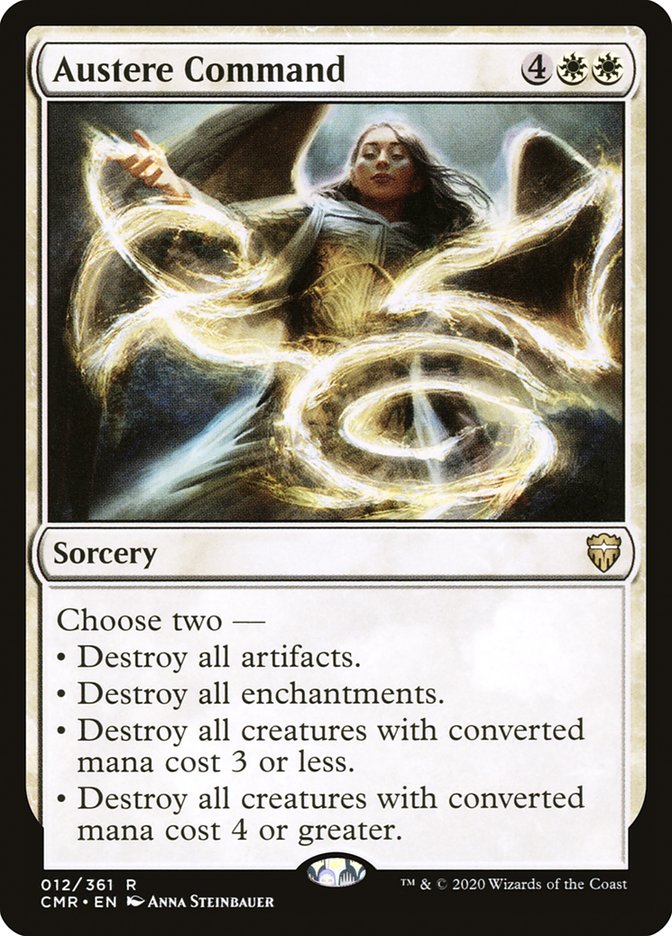 Austere Command 12/361 (Commander Legends)  - Foil | Good Games Morley