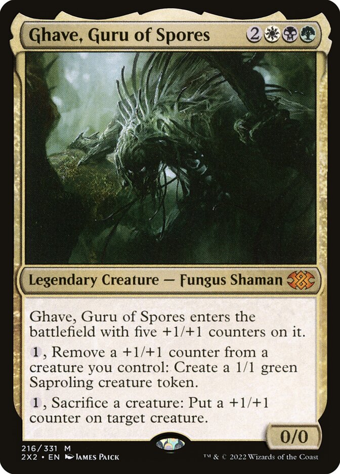 Ghave, Guru of Spores 216/331 (Double Masters 2022)  | Good Games Morley