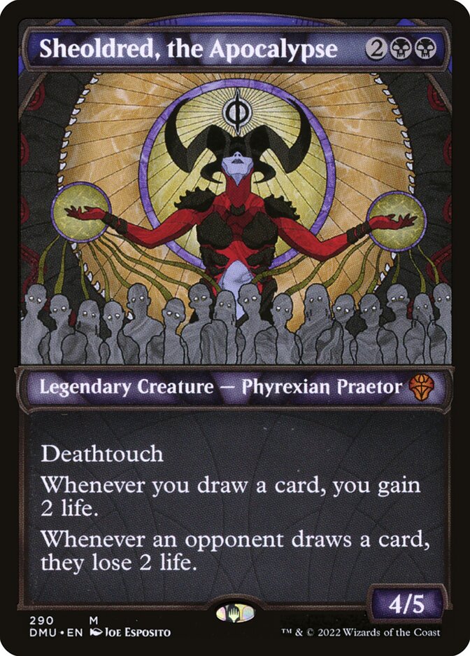 Sheoldred, the Apocalypse 290 (Dominaria United)  - Foil | Good Games Morley