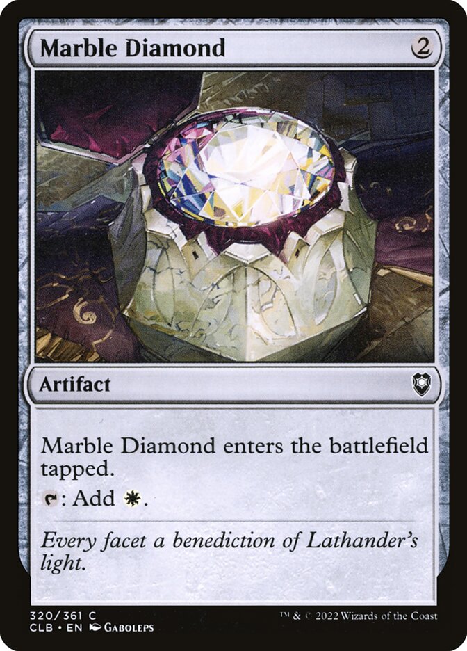 Marble Diamond 320 (Commander Legends: Battle for Baldur's Gate)  | Good Games Morley